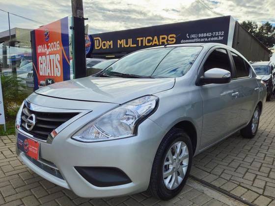 NISSAN VERSA 1.6 16V FLEXSTART SV 4P XTRONIC NISSAN VERSA 1.6 16V FLEXSTART SV 4P XTRONIC